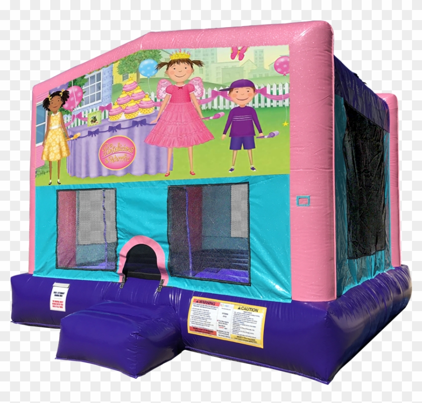Pinkalicous Sparkly Pink Bounce House Rentals In Austin Clipart