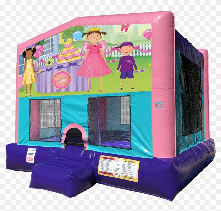Pinkalicous Sparkly Pink Bounce House Rentals In Austin Clipart #1154193