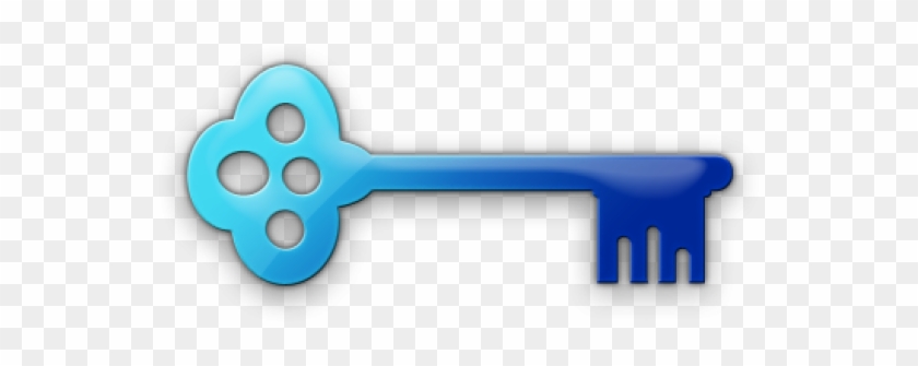 Blue Key Icon Png Clipart #1154235