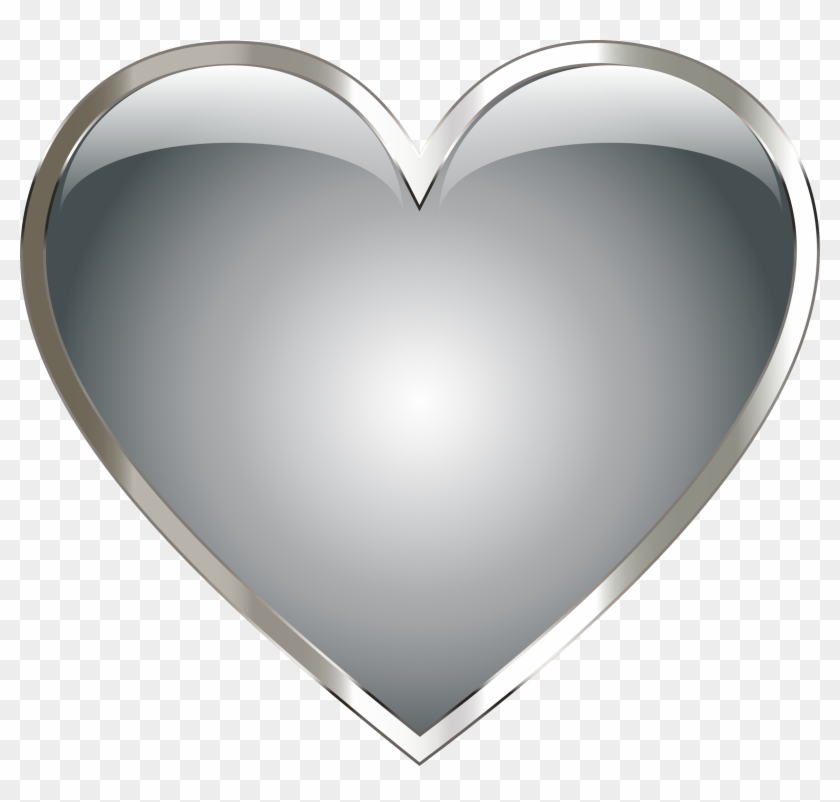 This Free Icons Png Design Of Stainless Steel Heart Clipart #1154236