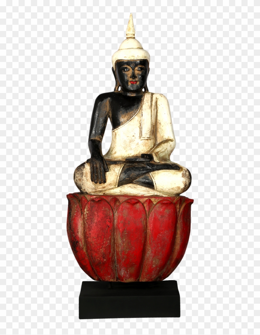 Itlbl Lotus Buddha Statue Clipart #1154511