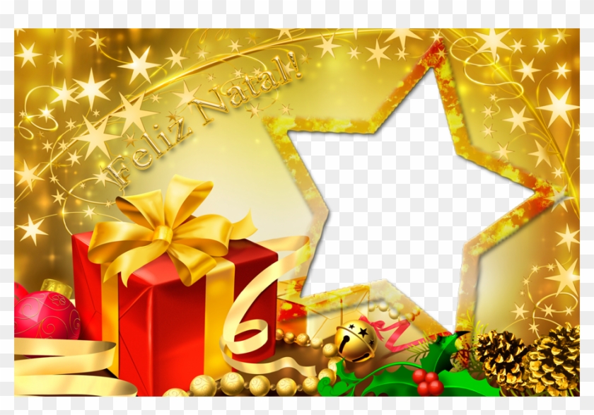 Moldura Estrela De Natal Clipart #1154567