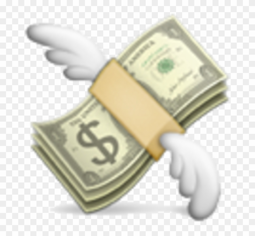 800 X 800 6 - Flying Money Emoji Transparent Clipart #1154619