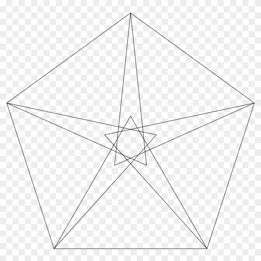 This Free Icons Png Design Of 5 Overlapped Triangles Clipart