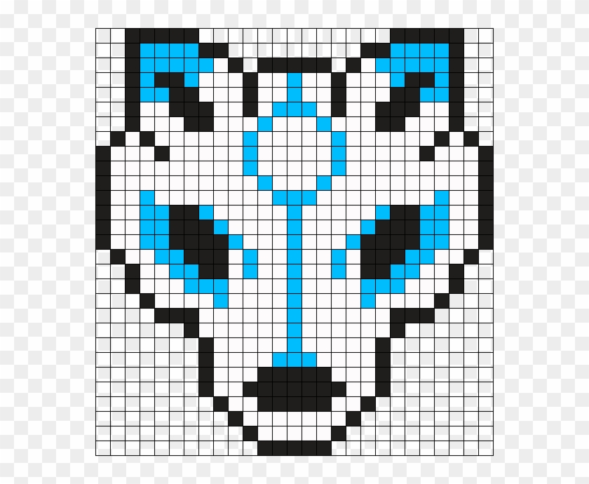 Wolf Dream Catcher Perler Bead Pattern / Bead Sprite - Dream Catchers Out Of Perler Beads Clipart