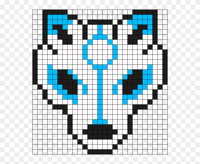 Wolf Dream Catcher Perler Bead Pattern / Bead Sprite - Dream Catchers Out Of Perler Beads Clipart #1154945