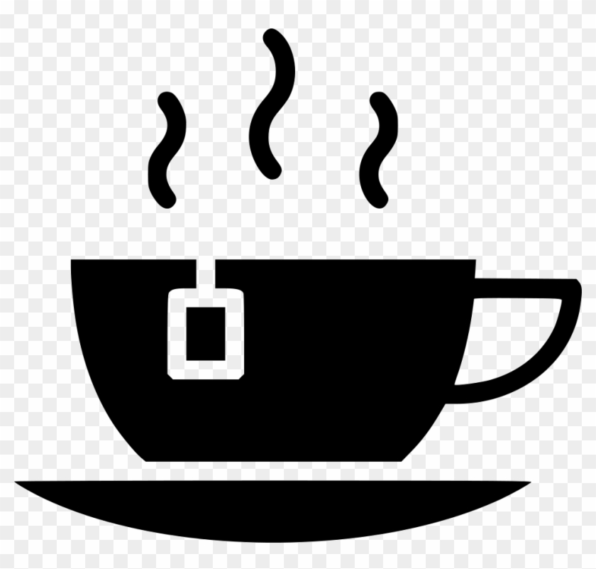 Tea Cup Png Icon - Tea Cup Transparent Background Silhouette Clipart  (#1155175) - PikPng