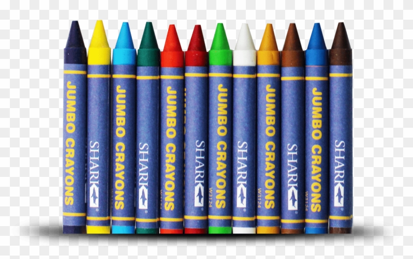 Shark - Wax Crayons - Jumbo - Wax , Png Download Clipart #1155178