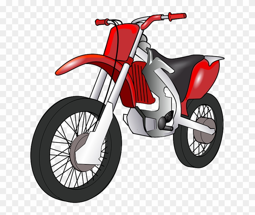 Biker Clipart Honda - Land Transportation Clip Art - Png Download #1155210