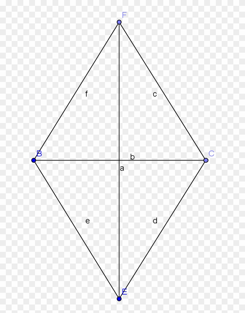 The Names That Can Be Used For This Fiqure Are Rhombus - Triangle Clipart