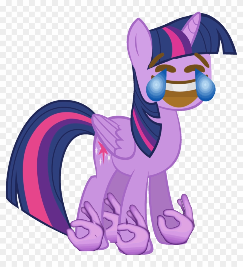 👌, 😂, Alicorn, Cursed Image, Downvote Bait, Emoji, - My Little Pony Twilight Sparkle Clipart #1155504