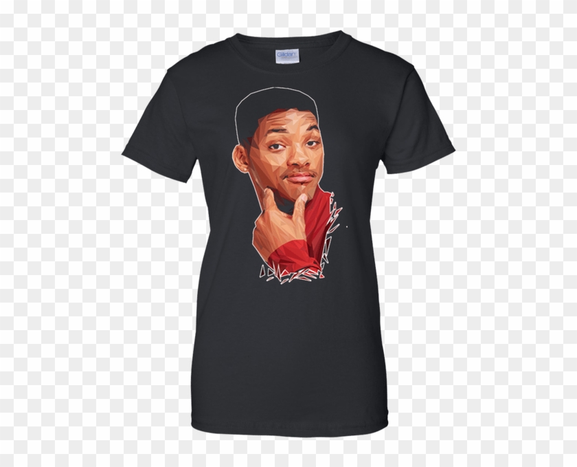 Will Smith Fresh Prince Of Bel-air Ladies Shirt - Shirt Clipart