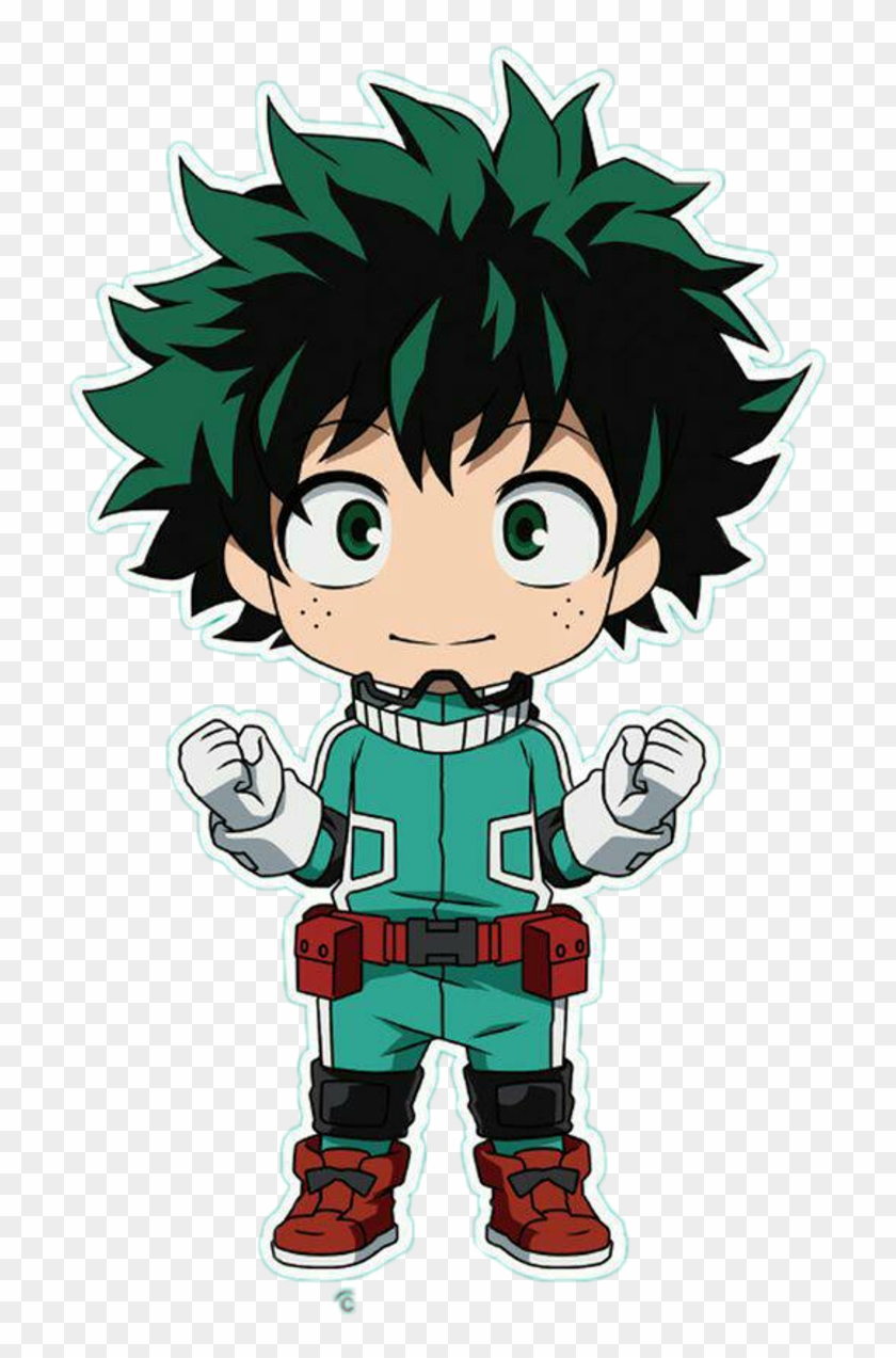 Midoriya Sticker - Deku Bnha Clipart