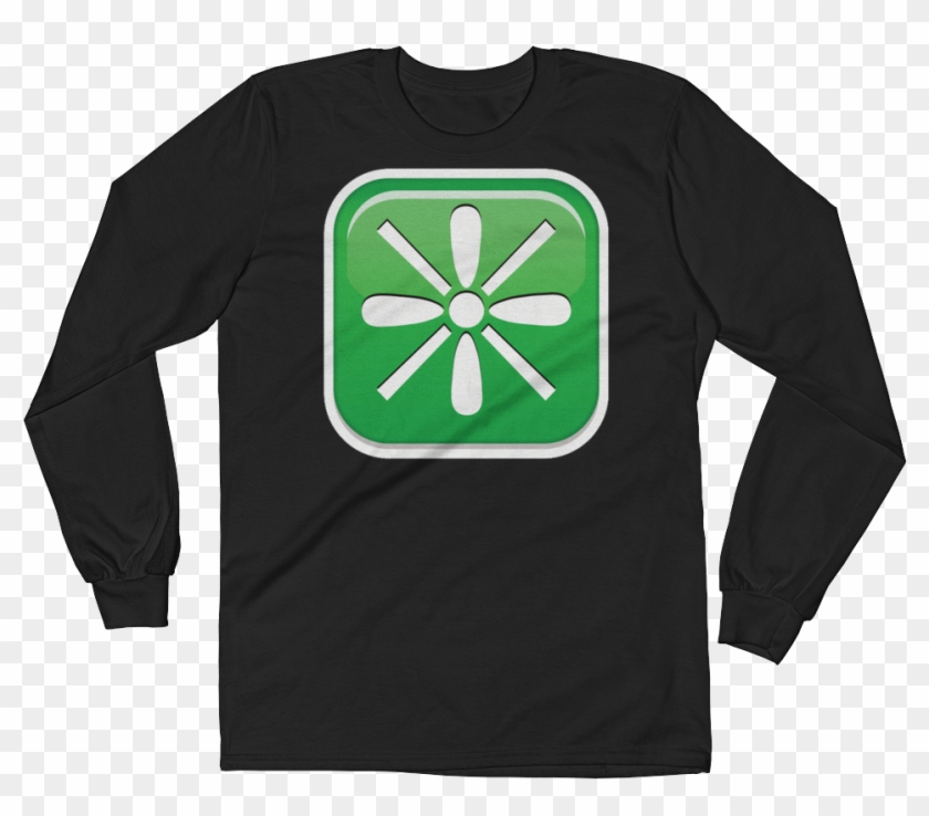 Men's Emoji Long Sleeve T Shirt - Infamous T Shirt Clipart #1155714