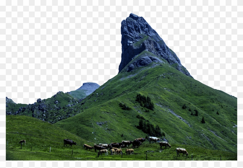 Mountain And Landscape View Clipart