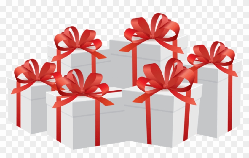 Free Png Gift Boxes White Png Images Transparent - Gift Wrapping Clipart #1156082