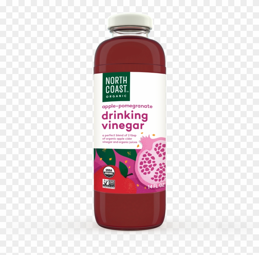Organic Apple Pomegranate - Bottle Clipart #1156739