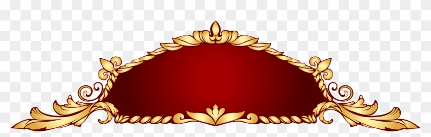 6000 X 1680 53 - Gold Banner Strip Transparent Clipart