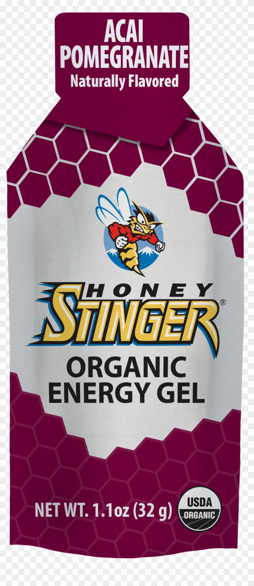 Acai-pomegranate - Honey Stinger Clipart #1156966