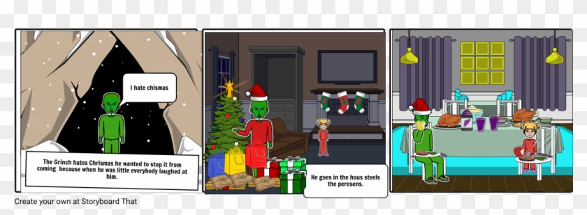 The Grinch - Cassiana - Cartoon Clipart #1157105