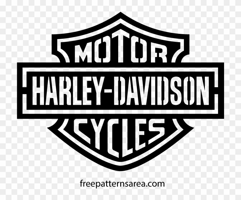 Logo Vector Vectors Pinterest Paint Wall Stencils - Harley Davidson Pumpkin Stencil Clipart #1157110