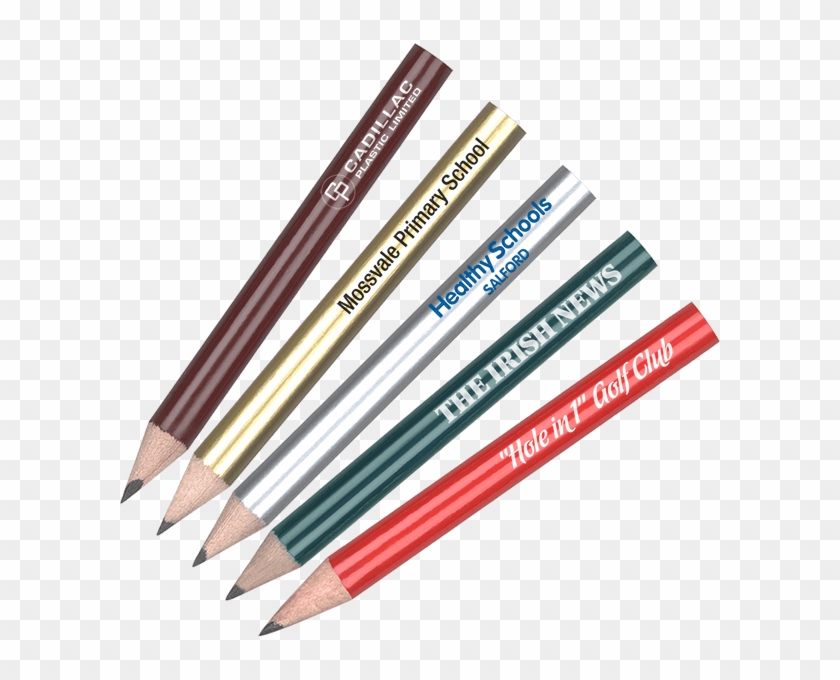 Promotional Wooden Mini Pencils - Paper Clipart