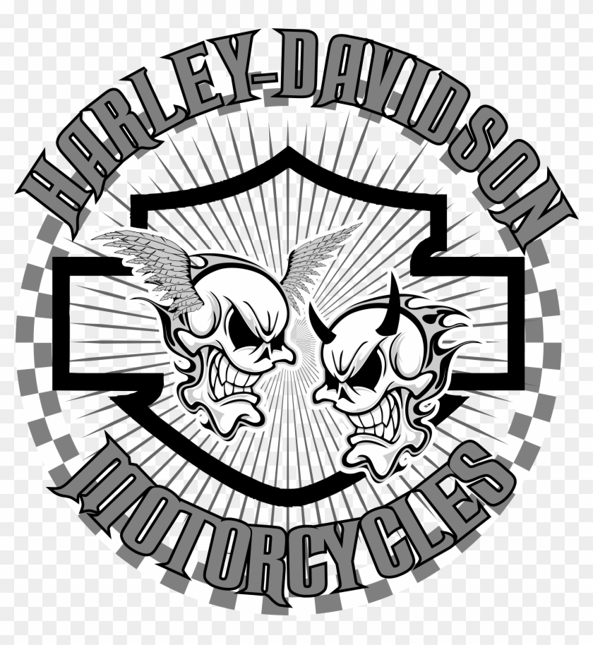 Harley Davidson Clipart - Png Download