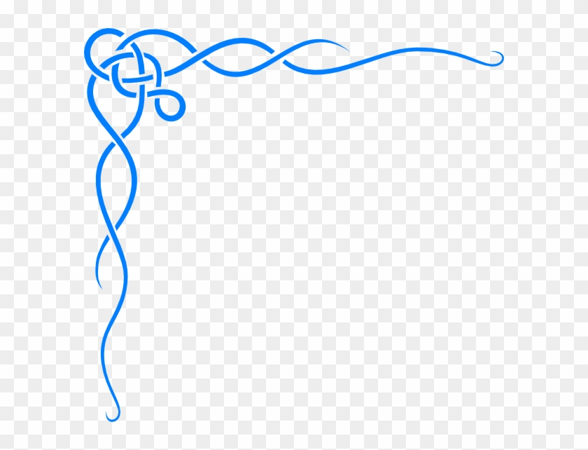 Dark Blue Clipart Banner - Page Border In Png Transparent Png