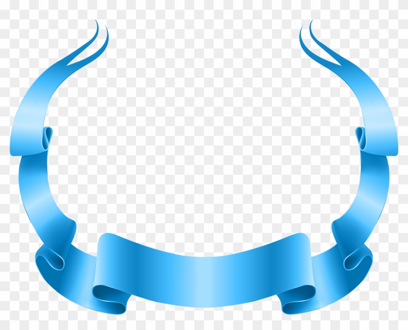Banner Decorative Blue Transparent Image Gallery Clipart