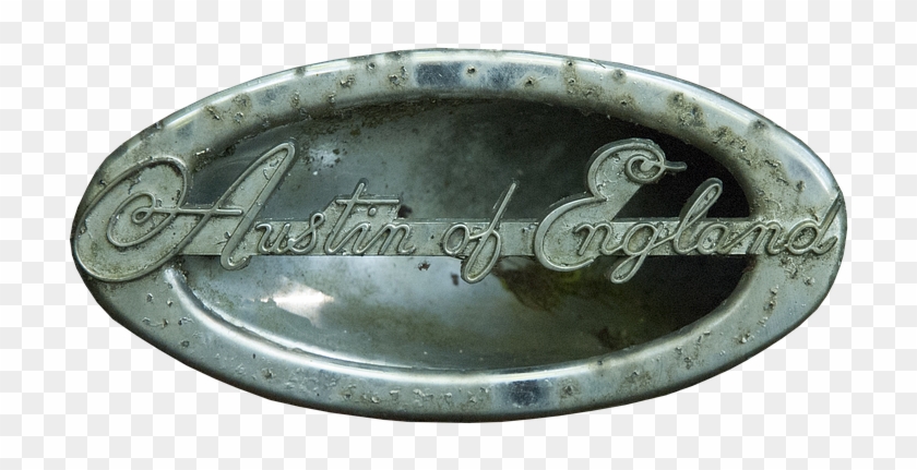 Emblem, Austin Of England, Austin, England, Old, Chrome - Circle Clipart #1157940