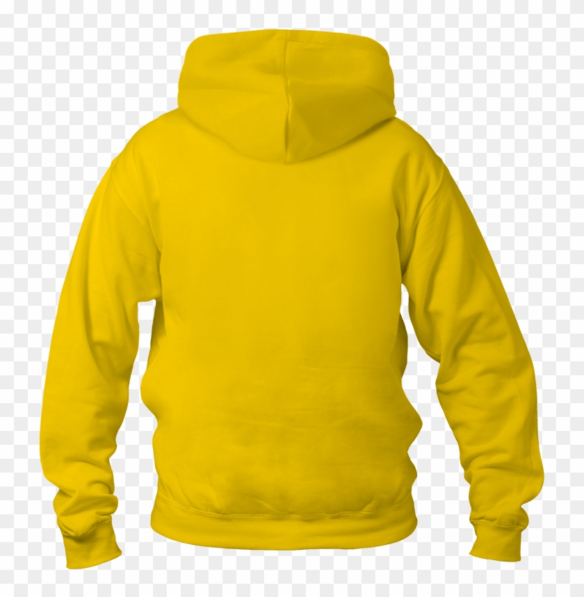 Hoodie Yellow Back - Hoodie Clipart #1158050