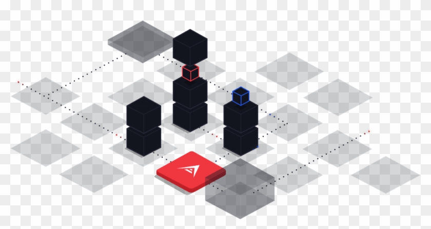 1 - Blockchain 3d Images Png Clipart #1158236