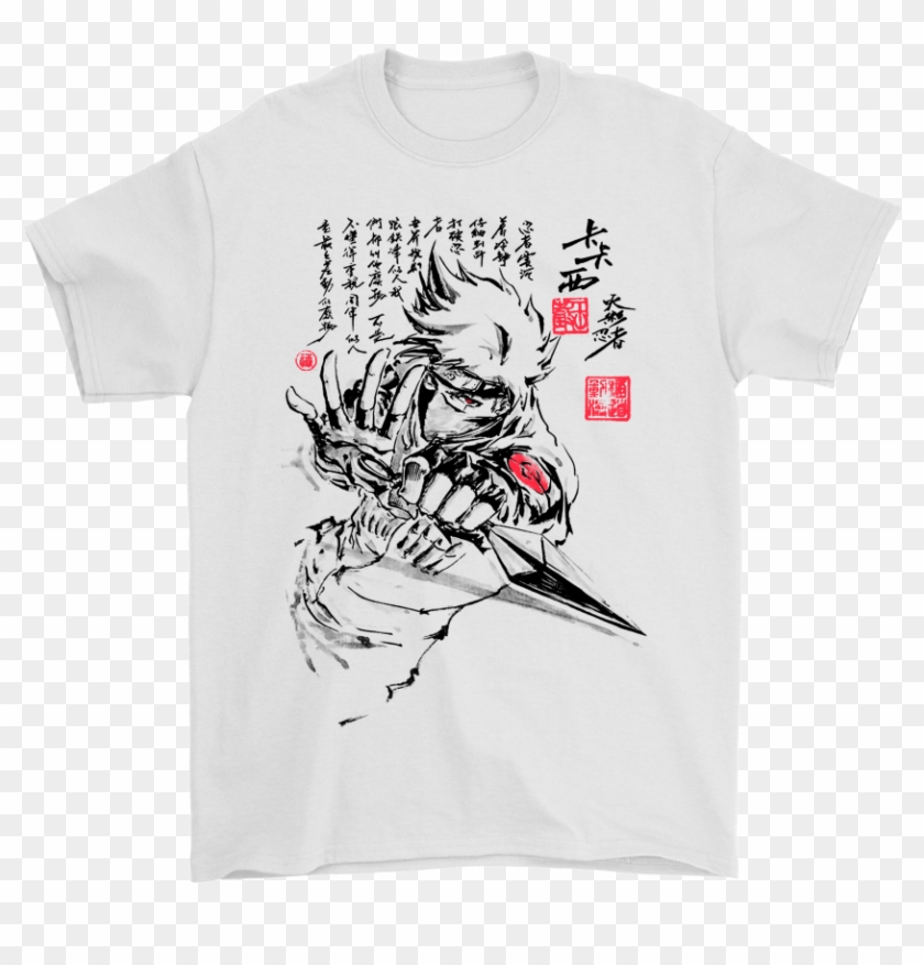 Kakashis Mangekyo Sharingan Naruto Shirts - Kakashi Naruto Shirt Clipart #1158434