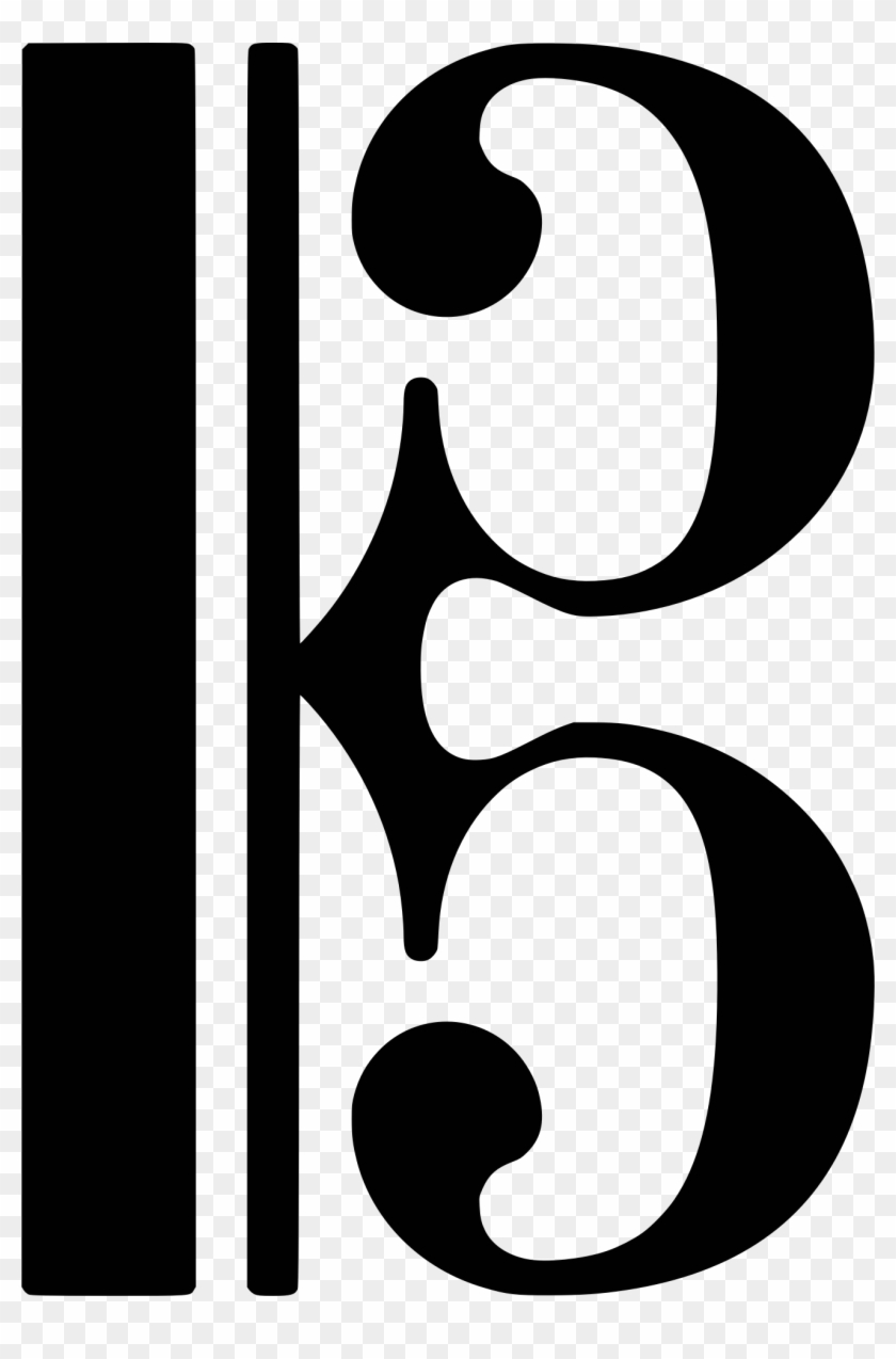 This Free Icons Png Design Of Tenor Clef Clipart
