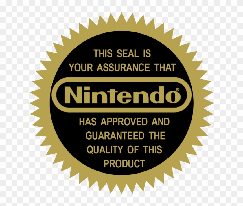 Nintendo Seal Of Quality Clipart