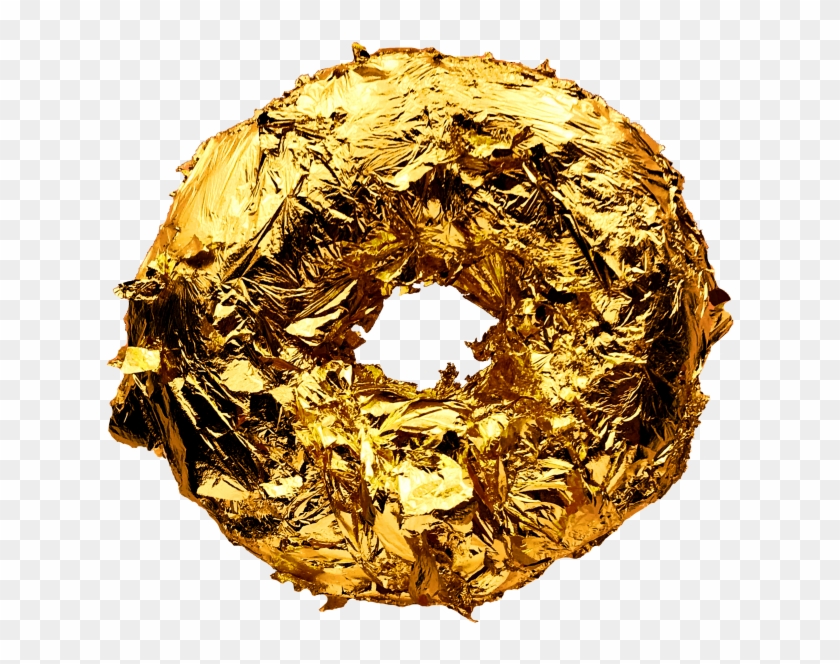 Gold Doughnut Clipart