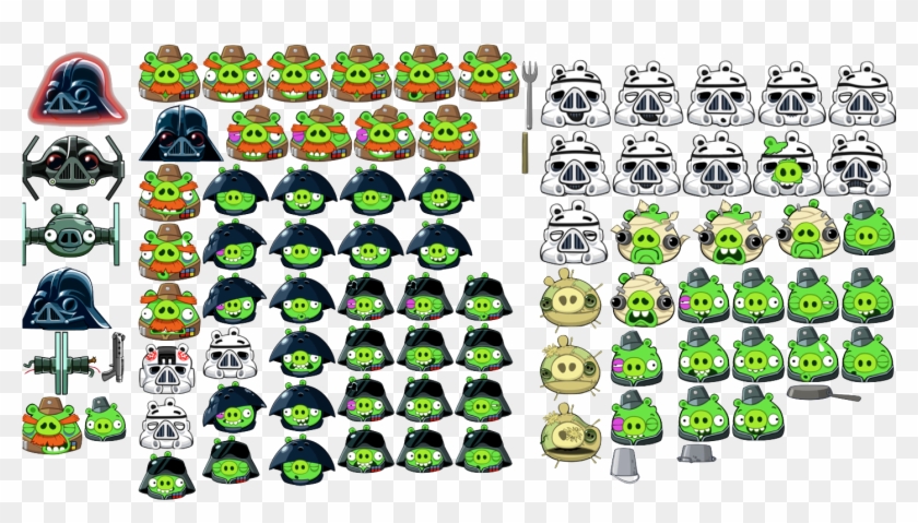Star Wars Pigs - Angry Birds Star Wars Pig Clipart