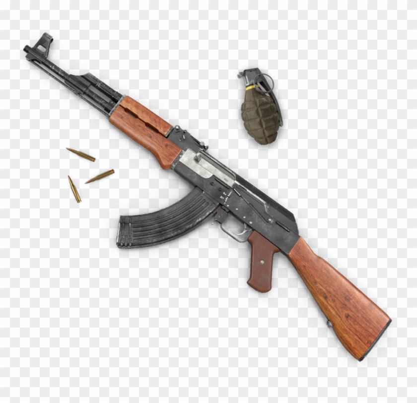 Weapons - Airsoft Gun Ak47 Clipart #1159520