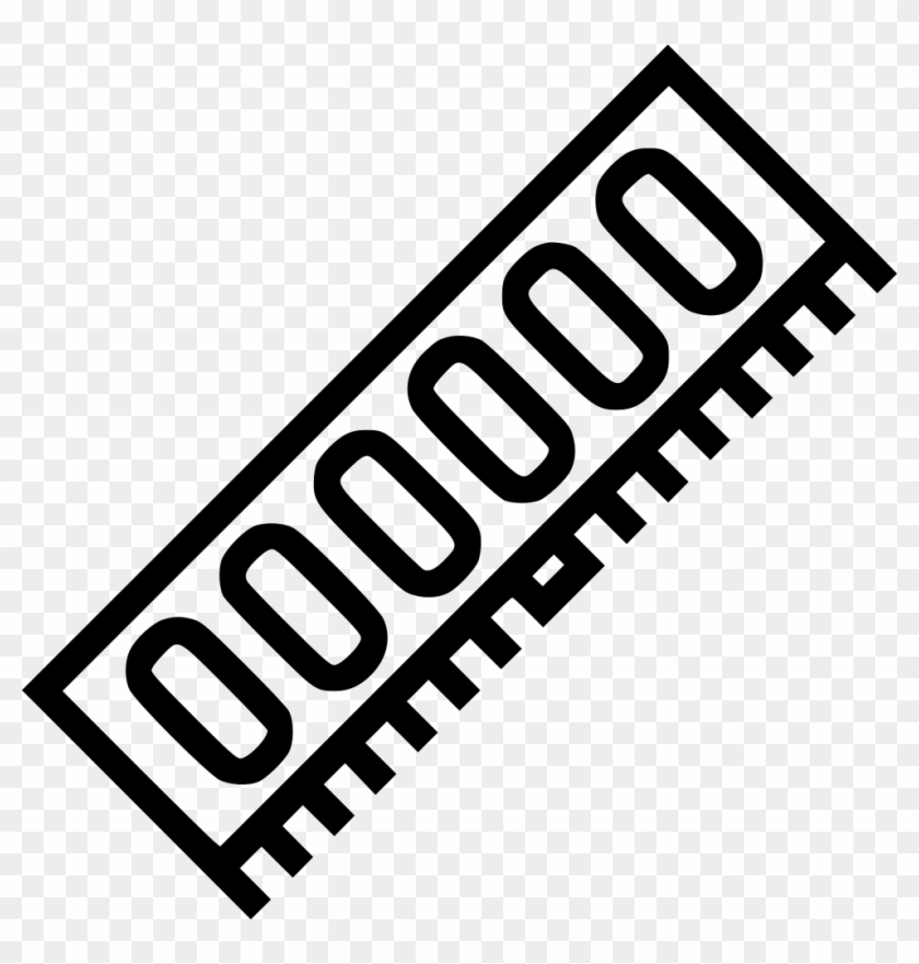 Chip Memory Hardware Computer Pc Png Icon - Ram Memory Icon Png Clipart #1159525