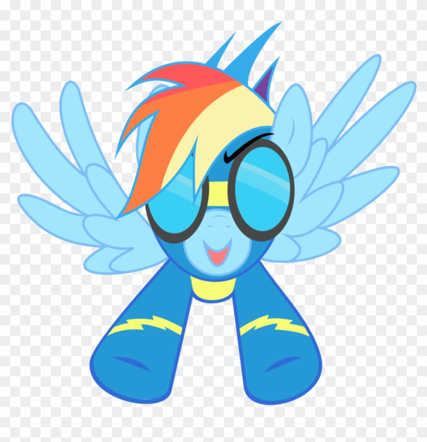 Rainbow Dash Vector By Peachspices-d3jlfme - Rainbow Dash Clipart #1159526