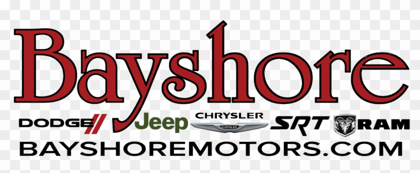 1600 X 580 0 - Bayshore Chrysler Jeep Dodge Ram Logo Clipart #1159750