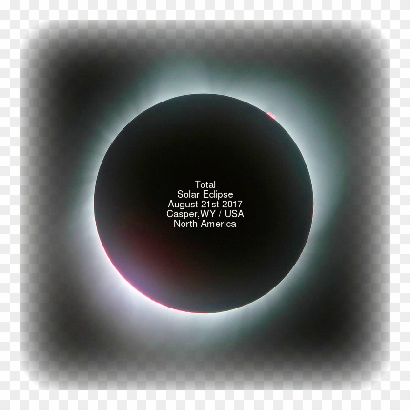 Total Solar Eclipse August 21st 2017 - Circle - Png Download