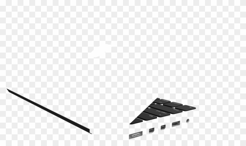 Macbook Pro 13 Inch Skin - Musical Keyboard Clipart