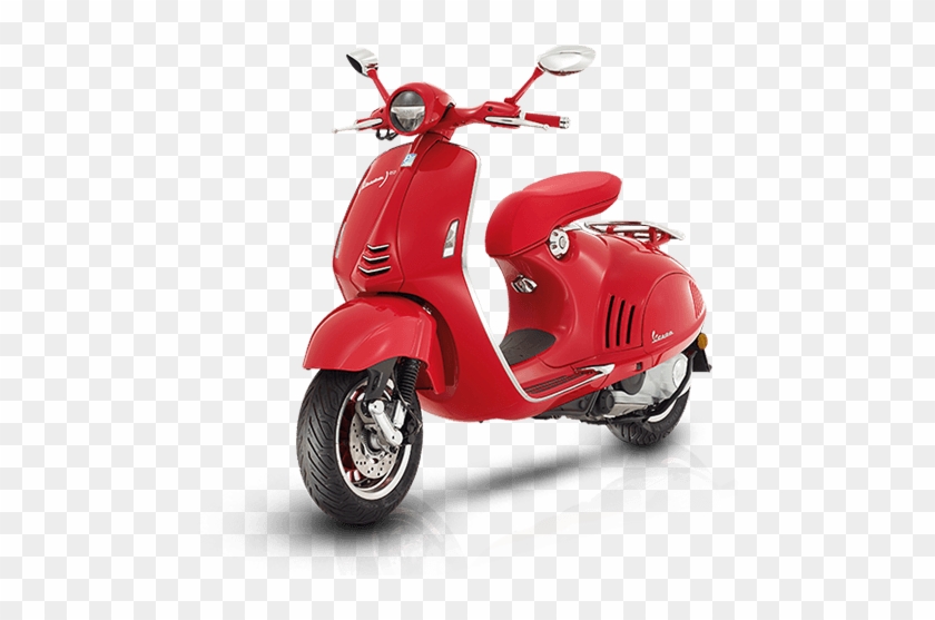 946 - Vespa Red Clipart #1161194