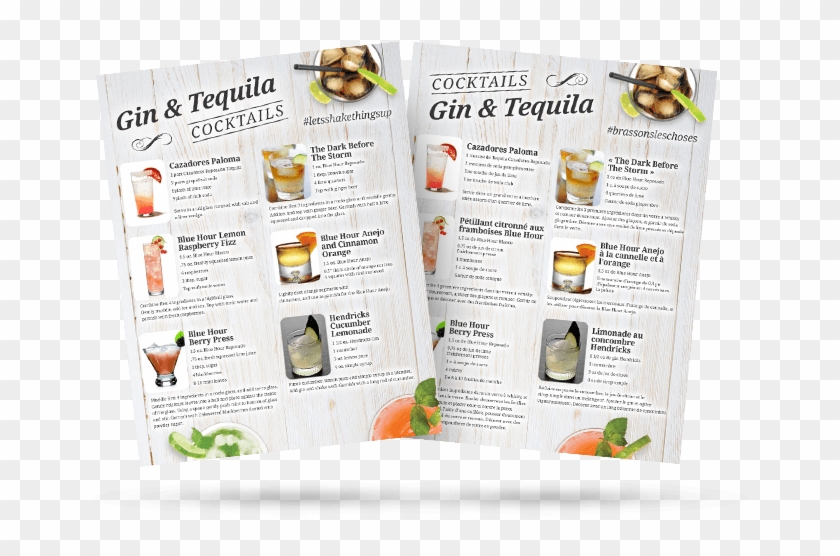 Alnb - Recipe Sheet - Flyer Clipart