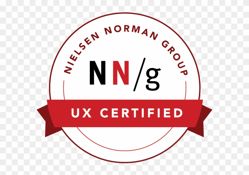 Ux Certification Badge From Nielsen Norman Group - Nielsen Norman Group Clipart #1161890