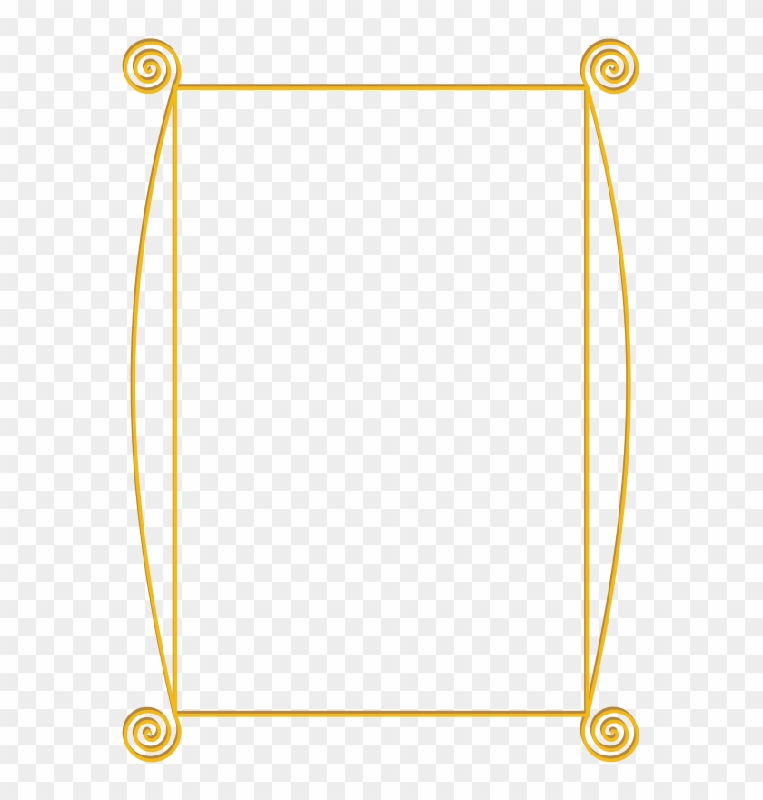 Gold Frame Png Vector Clipart