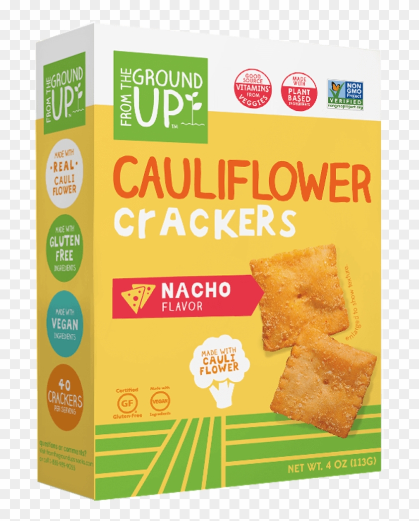 More Than Just Riced Cauliflower And Cauliflower-based - Ground Up Cauliflower Crackers Clipart #1162214