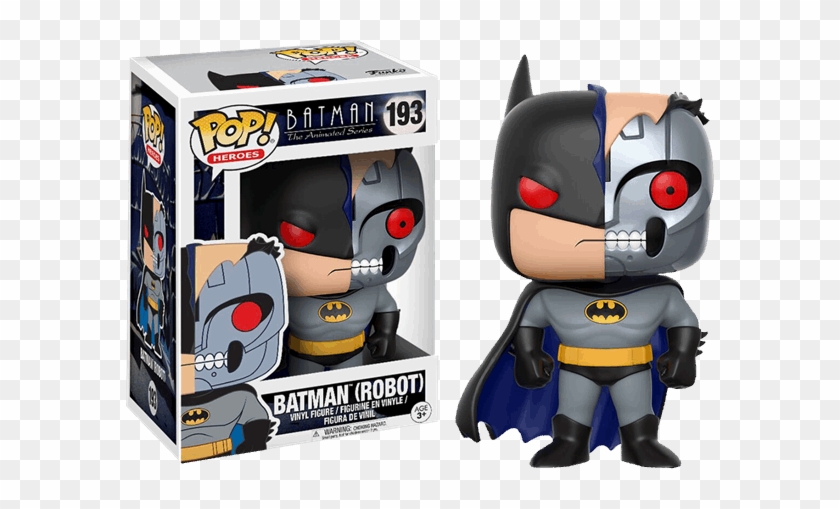 600 X 600 4 - Funko Pop Batman The Animated Series Robot Clipart
