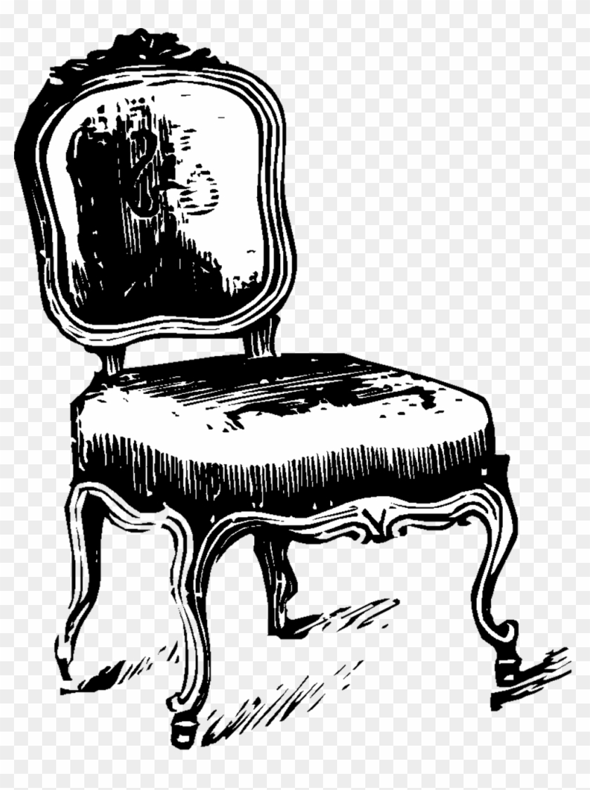 Home Decor, Chair, Fancy, Vintage, Furniture, Room - ファンシー 椅子 Clipart #1162510
